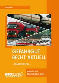 Bild: Gefahrgutrecht aktuell -  Präsentation - ecomed Storck