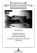 Cover: Modernes Bauen und Heimatschutz - Peter Lang Verlag