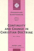 Cover: Continuity and Change in Christian Doctrine - Peter Lang Verlag