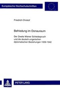 Cover: Befriedung im Donauraum - Peter Lang Verlag