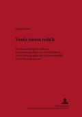 Cover: Vestis virum reddit - Peter Lang Verlag