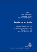 Cover: Revolution und Recht - Peter Lang Verlag