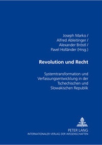Enlarge image Cover: Revolution und Recht - Peter Lang Verlag