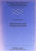 Cover: Hochschule und Finanzautonomie - Peter Lang Verlag