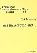 Cover: Was ein Lehrbuch lehrt... - Peter Lang Verlag