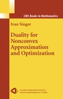 Cover: Duality for Nonconvex Approximation and Optimization - Springer