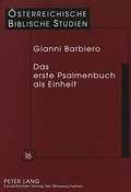 Cover: Das erste Psalmenbuch als Einheit - Peter Lang Verlag