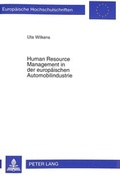 Cover: Human Resource Management in der europ&auml;ischen Automobilindustrie - Peter Lang Verlag