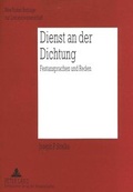 Cover: Dienst an der Dichtung - Peter Lang Verlag