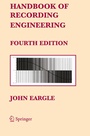 Cover: Handbook of Recording Engineering - Springer