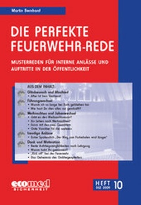 Abbildung von: Die perfekte Feuerwehr-Rede Heft 10 - ecomed Storck