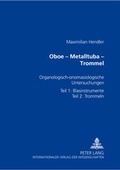 Cover: Oboe - Metalltuba - Trommel - Peter Lang Verlag