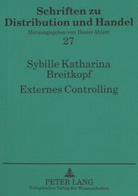 Enlarge image Cover: Externes Controlling - Peter Lang Verlag