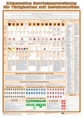 Bild: Wandtafel Allgemeine Betriebsanweisung für Tätigkeiten mit Gefahrstoffen - ecomed-Storck