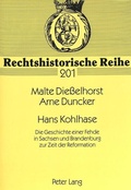Cover: Hans Kohlhase - Peter Lang Verlag