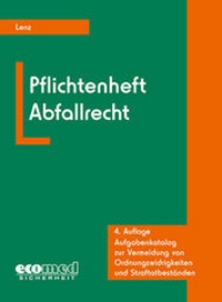 Abbildung von: Pflichtenheft Abfallrecht - ecomed Storck