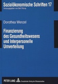 Abbildung von: Finanzierung des Gesundheitswesens und Interpersonelle Umverteilung - Peter Lang Verlag