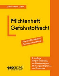 Abbildung von: Pflichtenheft Gefahrstoffrecht - ecomed Storck