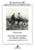 Cover: &laquo;Da konnt' ich mich dann so'n bi&szlig;chen entfalten&raquo; - Peter Lang Verlag