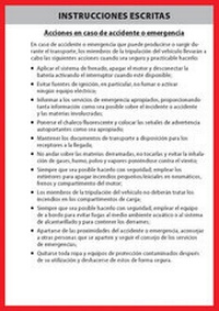 Bild: Schriftliche Weisungen spanisch - ecomed-Storck