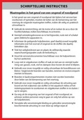 Bild: Schriftliche Weisungen niederländisch (Niederlande) - ecomed-Storck