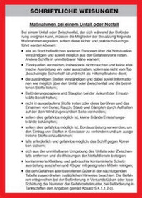 Bild: Schriftliche Weisungen Binnenschifffahrt deutsch - ecomed-Storck