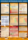 Bild: Wandtafel Gefahrgutbeförderung durch Tunnel - ecomed Storck