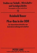 Cover: Pkw-Bau in der DDR - Peter Lang Verlag