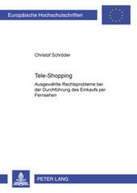 Abbildung von: Tele-Shopping - Peter Lang Verlag