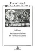 Cover: Sparkassenwerbefilme im Nationalsozialismus - Peter Lang Verlag