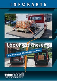 Abbildung von: Infokarte Ladungssicherung bei Pkw und Kleintransportern - ecomed Storck