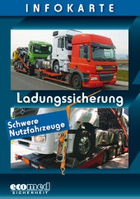 Abbildung von: Infokarte Ladungssicherung schwere Nutzfahrzeuge - ecomed Storck