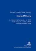 Cover: Balanced Thinking - Peter Lang Verlag