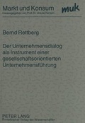 Cover: Der Unternehmensdialog als Instrument einer gesellschaftsorientierten Unternehmensf&uuml;hrung - Peter Lang Verlag