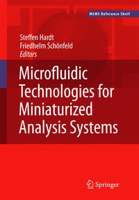 Enlarge image Cover: Microfluidic Technologies for Miniaturized Analysis Systems - Springer
