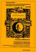 Cover: Publizistik im Dienste antij&uuml;discher Polemik - Peter Lang Verlag