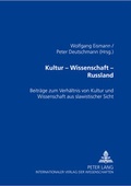 Cover: kultur - wissenschaft - russland - Peter Lang Verlag