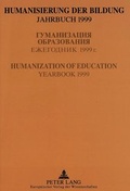 Cover: Humanisierung der Bildung- Jahrbuch 1999 - Peter Lang Verlag