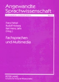 Enlarge image Cover: Fachsprachen und Multimedia - Peter Lang Verlag