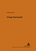 Cover: Griegs Harmonik - Peter Lang Verlag