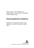 Cover: Osteurop&auml;ische Lekt&uuml;ren - Peter Lang Verlag