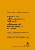 Cover: Polyvalenz und Multifunktionalit&auml;t der Emblematik - Multivalence and Multifunctionality of the Emblem - Peter Lang Verlag
