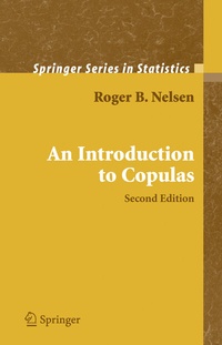 Enlarge image Cover: An Introduction to Copulas - Springer