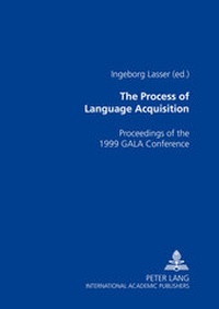 Abbildung von: The Process of Language Acquisition - Peter Lang Verlag