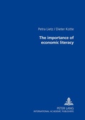 Cover: The importance of economic literacy - Peter Lang Verlag