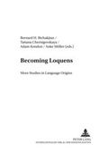 Cover: Becoming Loquens - Peter Lang Verlag