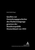 Cover: Quellen zur Entstehungsgeschichte des Flurbereinigungsgesetzes der Bundesrepublik Deutschland von 1953 - Peter Lang Verlag