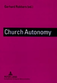 Abbildung von: Church Autonomy - Peter Lang Verlag