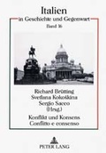 Cover: Konflikt und Konsens- Conflitto e consenso - Peter Lang Verlag
