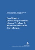 Cover: Data Mining - Peter Lang Verlag
